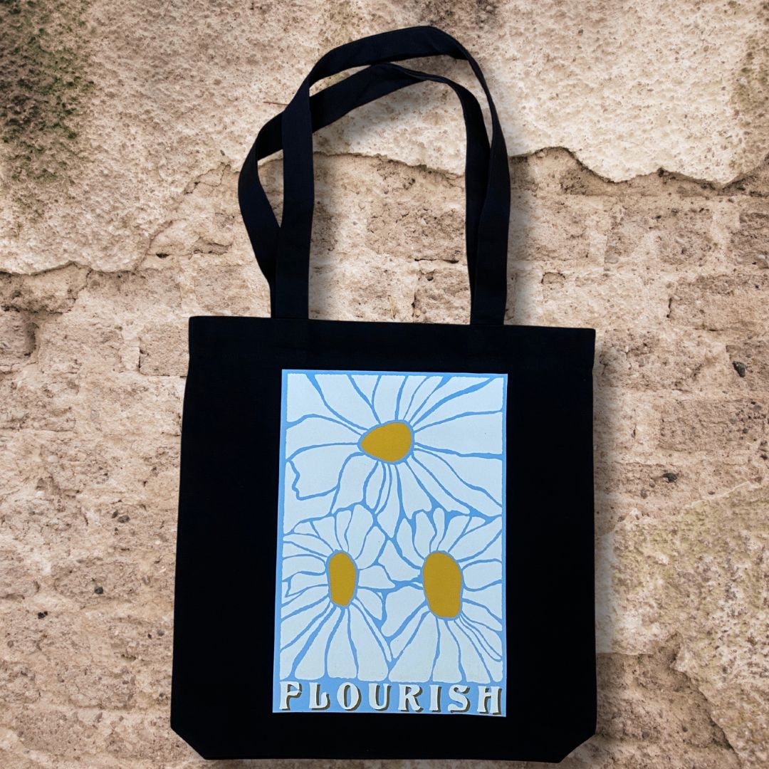 Tote bag Flowermarket