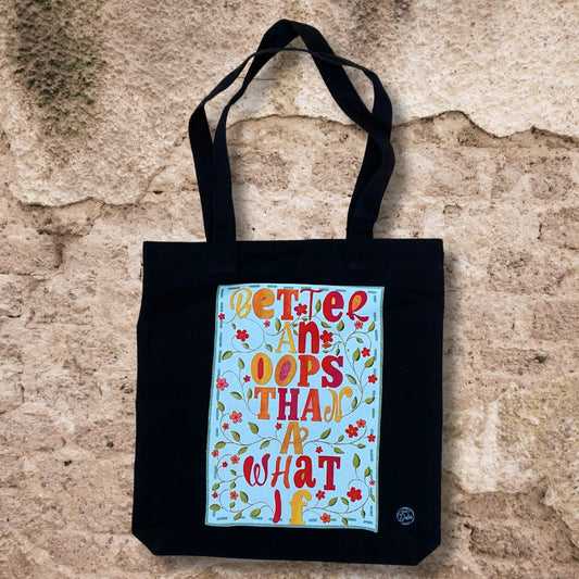 Tote bag Better een oeps!!!